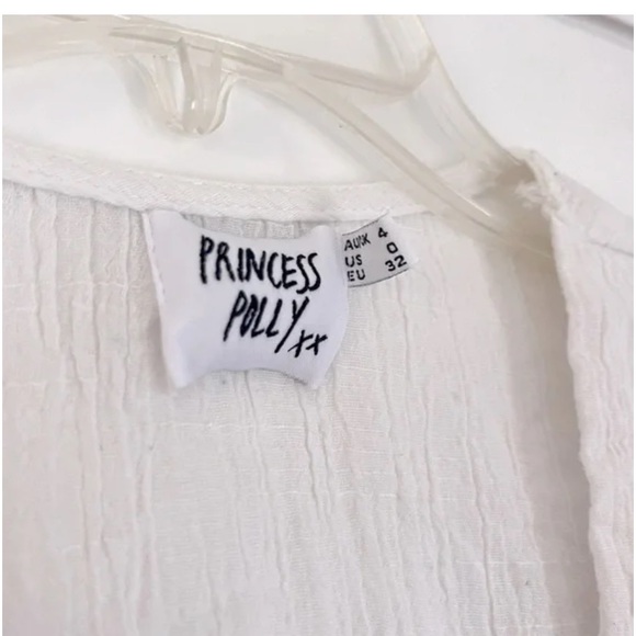 Princess Polly Long Sleeve Crop Top Tie Front Top
Size 0 - Picture 4 of 4